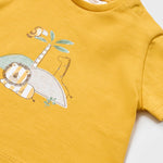 T-shirt with a printed motif in cotton for newborns Art. 23-01001-017