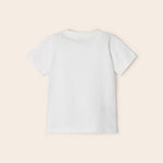 T-shirt with a printed motif in sustainable cotton for a boy Art. 23-03001-040