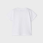 T-shirt with a printed motif in sustainable cotton for a boy Art. 23-03012-035