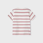 T-shirt with embroidered motifs in sustainable cotton for a boy Art. 23-03017-011