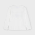 Girl's fur vest Art. 11-04380-075/ECOFRIENDS long sleeve dolls girl t-shirt Art. 11-04008-050