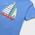 Short-sleeved T-shirt with an interactive motif for babies Art. 23-01022-077