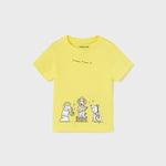 Sustainable cotton printed short-sleeved T-shirt for baby Art. 23-01017-029