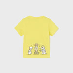Sustainable cotton printed short-sleeved T-shirt for baby Art. 23-01017-029