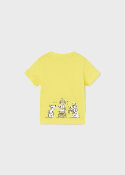 Sustainable cotton printed short-sleeved T-shirt for baby Art. 23-01017-029
