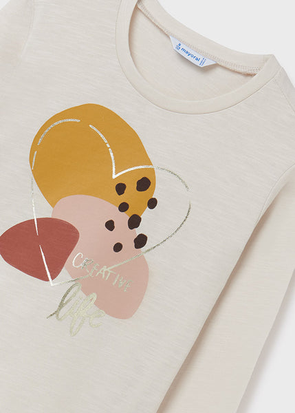 MAYORAL 3-PEICE SET Long sleeve graphic 7590-89\7033-75\7490-89