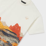 Boys' sustainable cotton skater fit t-shirt Art. 23-06071-089
