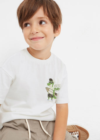 Boys' Sustainable Cotton Skater Fit T-Shirt Art. 23-03015-023