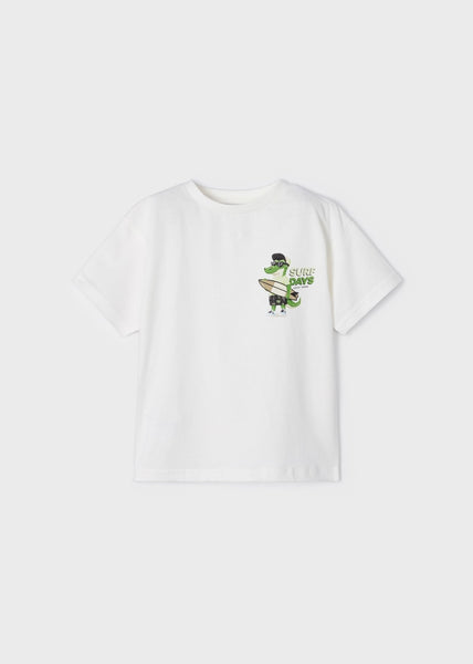 Boys' Sustainable Cotton Skater Fit T-Shirt Art. 23-03015-023