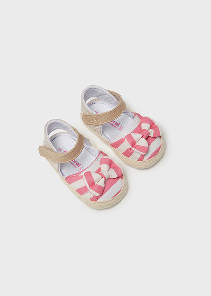 Canvas sandal newborn girl Art. 22-09520-039