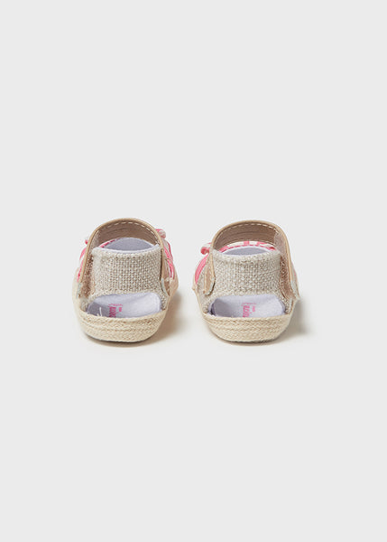 Canvas sandal newborn girl Art. 22-09520-039