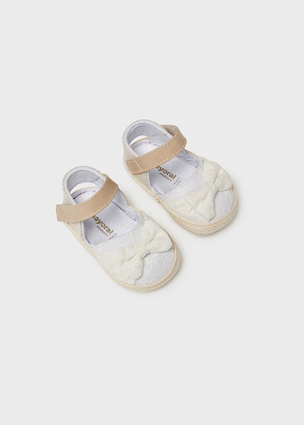 Canvas sandal newborn girl Art. 22-09520-040