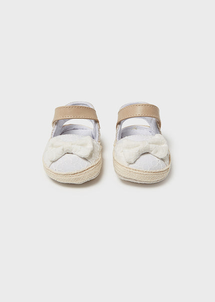 Canvas sandal newborn girl Art. 22-09520-040