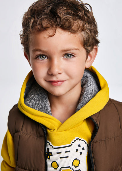 Quilted gilet for boy Art. 12-04393-084