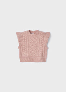 Knitting vest for girl Art. 12-04313-017