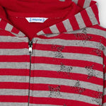 Striped tracksuit 2 pants girl Art. 11-04838-018