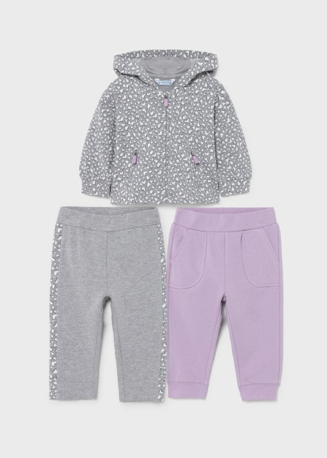 Tracksuit 2 السراويل طفلة الفن.
