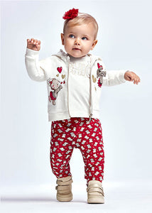 Tracksuit 2 pants baby girl Art. 11-02896-041