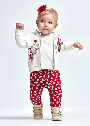 Tracksuit 2 pants baby girl Art. 11-02896-041