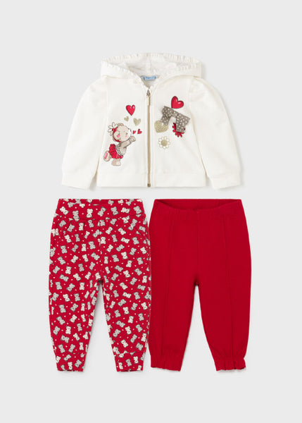 Tracksuit 2 pants baby girl Art. 11-02896-041