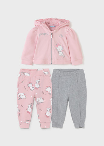 Tracksuit 2 pants baby girl Art. 11-02896-042