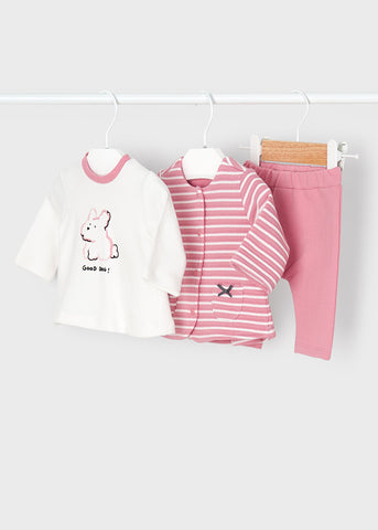 3-piece padded tracksuit for newborns ECOFRIENDS 2618-84