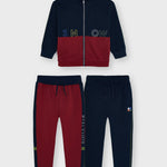 3-piece kangaroo tracksuit without hood for boy Art. 11-04829-059