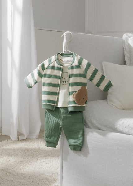 3-piece tracksuit for newborn ECOFRIENDS2645-16