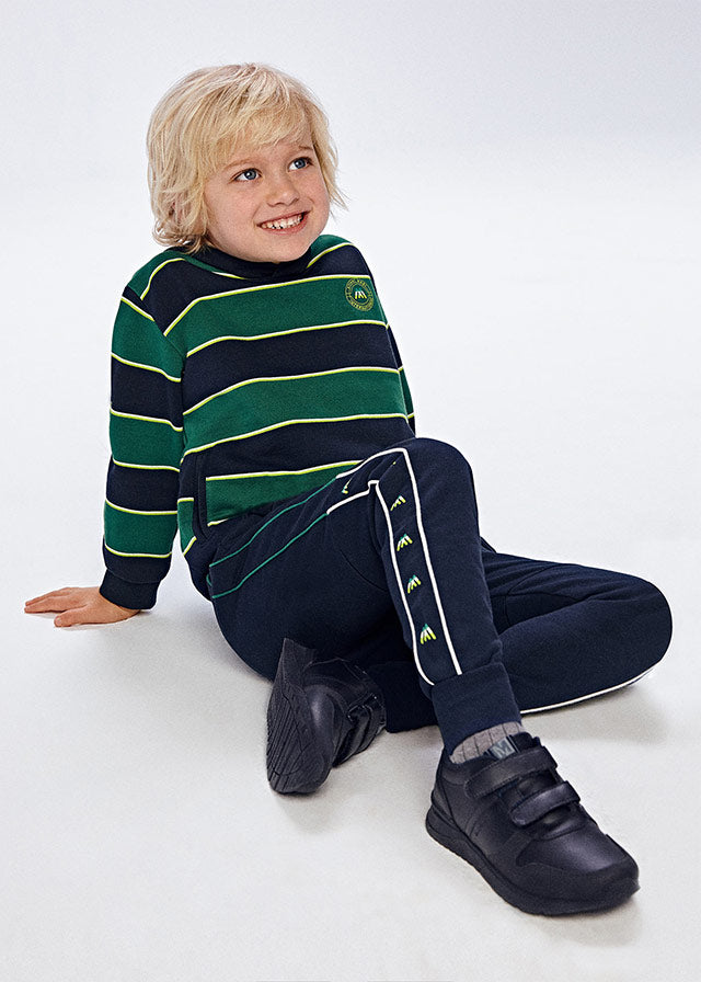 3-piece striped pullover tracksuit for boy Art. 11-04831-010