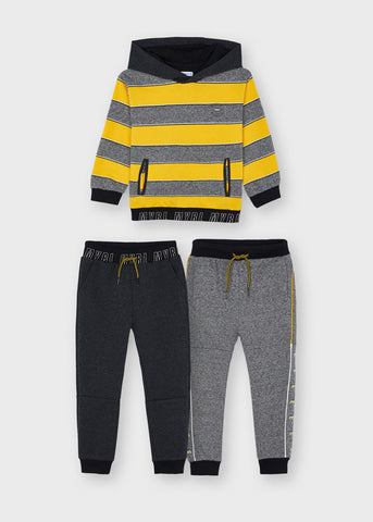 3-piece striped pullover tracksuit for boy Art. 11-04831-012