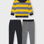 3-piece striped pullover tracksuit for boy Art. 11-04831-012