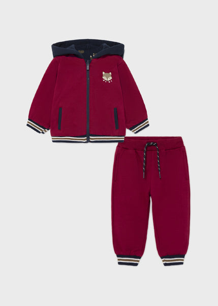 طفل رضيع سترة عكسها tracksuit الفن.