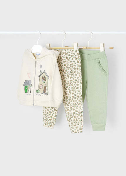 Tracksuit with 2 pants for baby ECOFRIENDS 2835-11