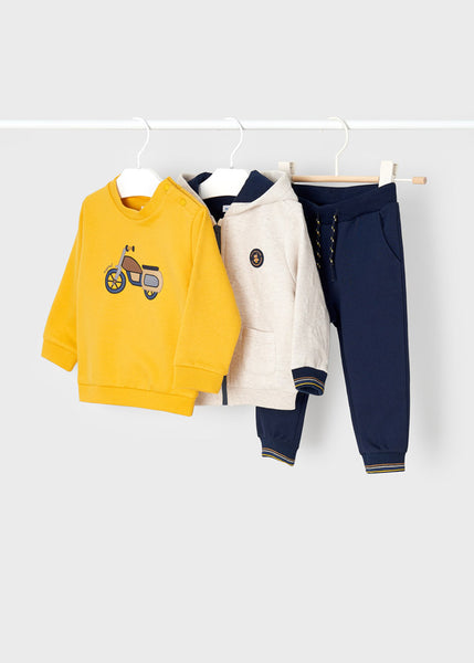 Tracksuit with 2 sweatshirts for baby Art. 12-02829-043