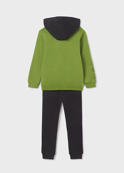 Boy's Contrast Hooded Tracksuit 7822-61