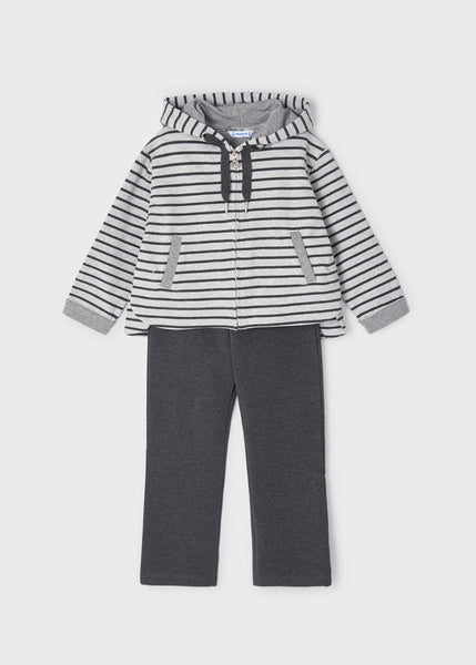 Girl's striped tracksuit Art. 12-04859-064