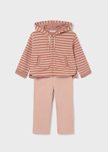 Girl's striped tracksuit Art. 12-04859-066