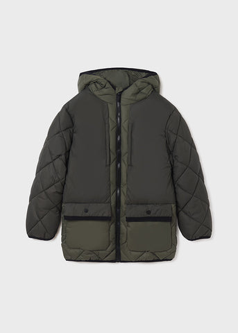 Diamond quilted jacket for boy 7457-10