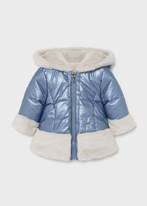 ECOFRIENDS reversibleECOFRIENDS reversible baby girl fur coat Art. 11-02439-078 baby girl fur coat Art. 11-02439-078