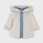 ECOFRIENDS reversibleECOFRIENDS reversible baby girl fur coat Art. 11-02439-078 baby girl fur coat Art. 11-02439-078