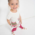 2-piece set with sustainable cotton embroidery for a girl Art. 23-03779-035