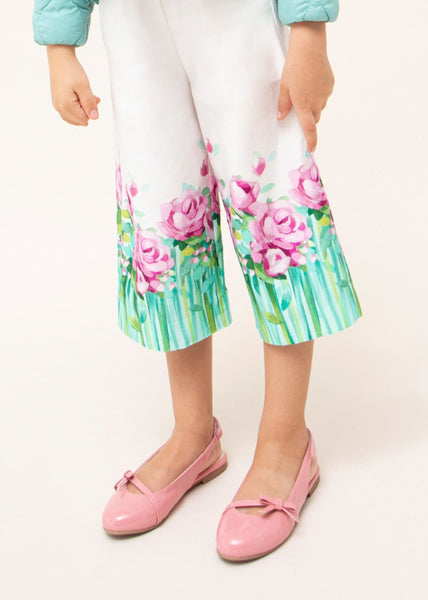 2-piece set with cropped cotton pants for girl Art. 23-03510-091