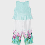 2-piece set with cropped cotton pants for girl Art. 23-03510-091