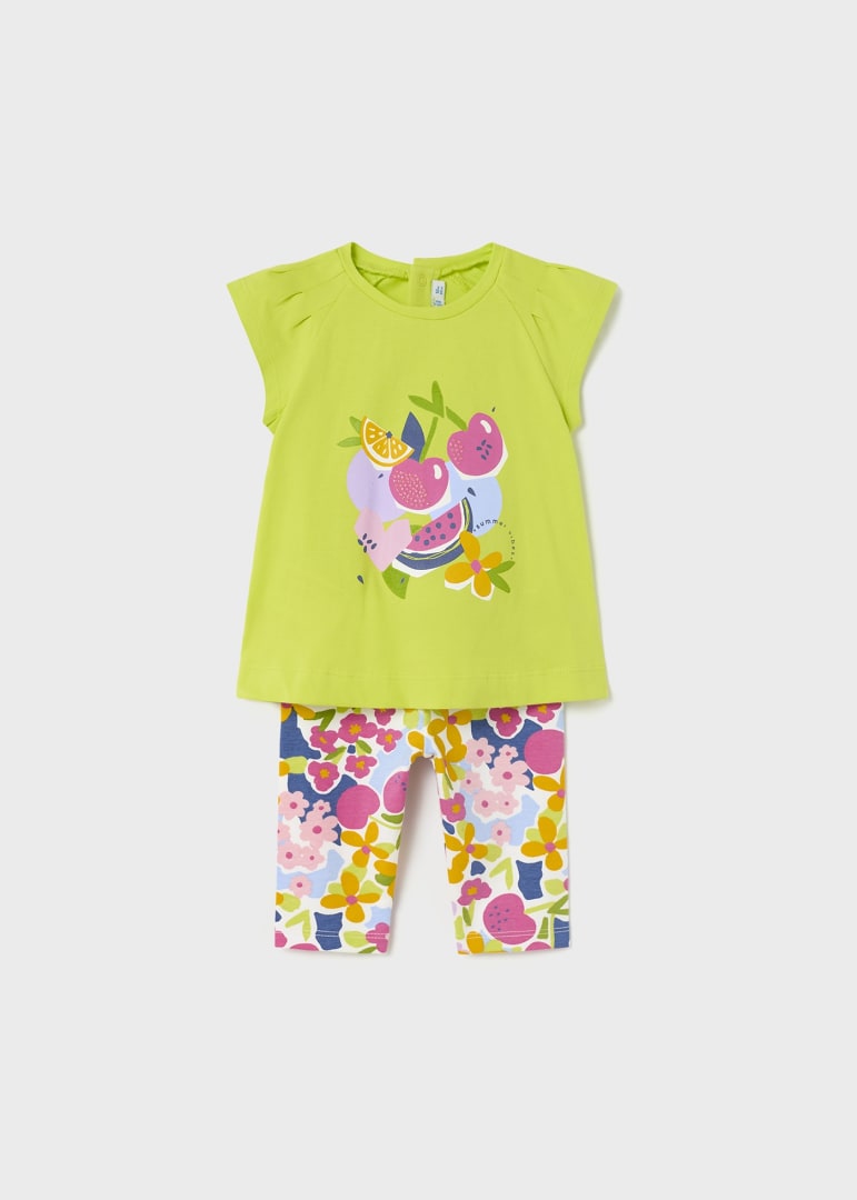 2-piece printed sustainable cotton set for baby Art. 23-01782-046