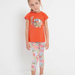 2-piece printed sustainable cotton set for girl Art. 23-03787-087