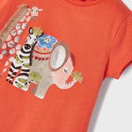 2-piece printed sustainable cotton set for girl Art. 23-03787-087