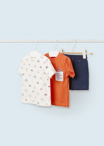 3-piece sustainable cotton set for babies Art. 23-01645-053