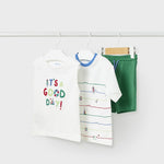 3-piece sustainable cotton set for babies Art. 23-01648-015