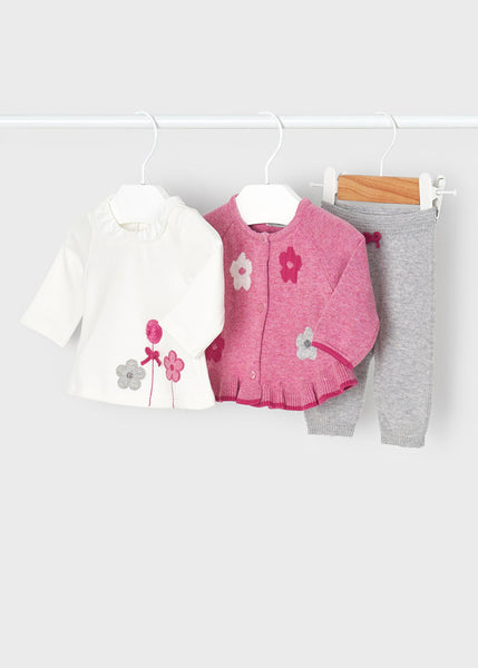 ECOFRIENDS newborn cotton tricot 3-piece set 2703-90