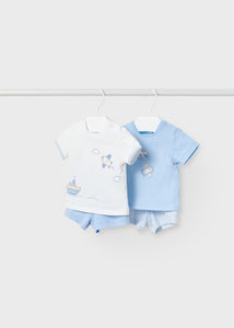 4-piece sustainable cotton set for newborn Art. 23-01619-018